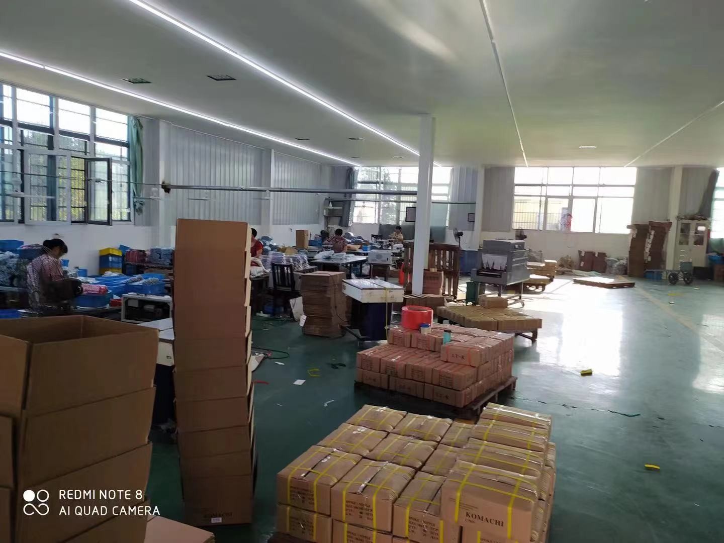 Hangzhou Zhenrong Import and Export Co., Ltd 공장 생산 라인